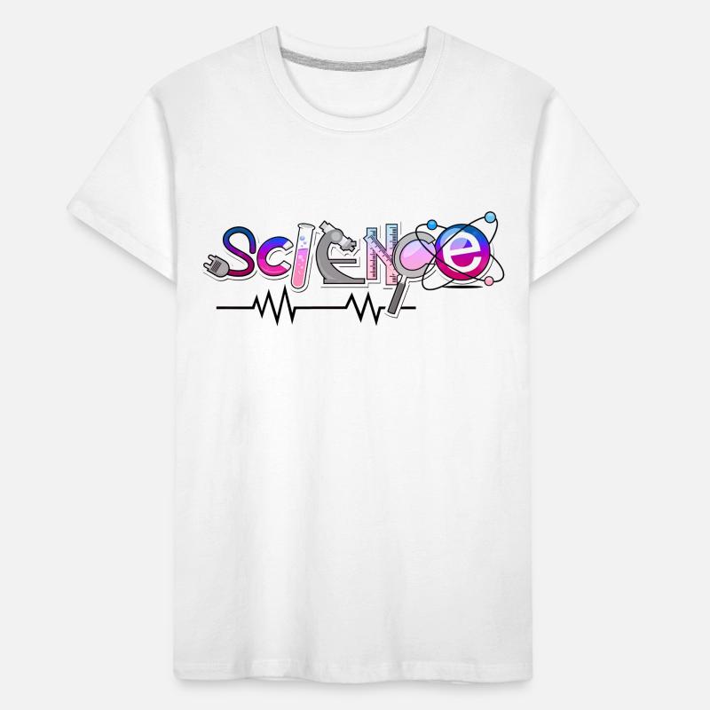 Science Science Scientist Physics Lab DNA Kids' Premium Organic T-Shirt