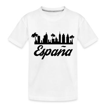 Espana - Kids' Premium Organic T-Shirt - white - Front