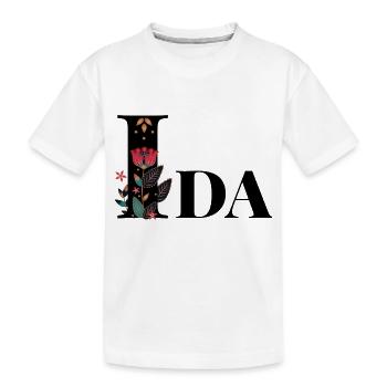 Ida - T-shirt bio Premium Enfant - blanc - Devant