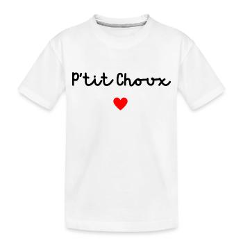 P’tit choux - T-shirt bio Premium Enfant - blanc - Devant