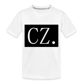 [HD] CZ - T-shirt bio Premium Enfant - blanc - Devant