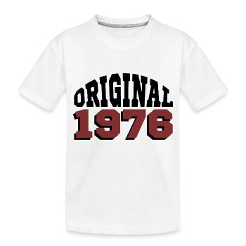 Original 1976 - T-shirt bio Premium Enfant - blanc - Devant
