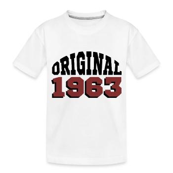 Original 1963 - T-shirt bio Premium Enfant - blanc - Devant