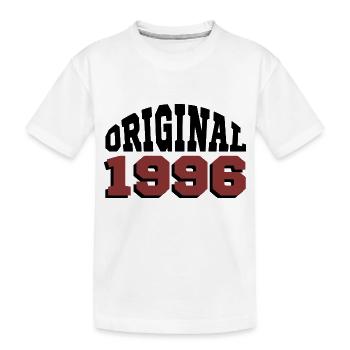 Original 1996 - Kinder Premium Bio T-Shirt - Weiß - Vorne