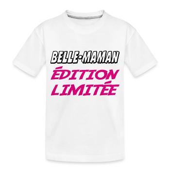 SCHÖNE MAMA Limitierte Auflage - Kinder Premium Bio T-Shirt - Weiß - Vorne