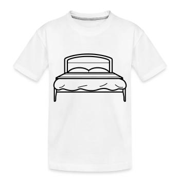 lit - T-shirt bio Premium Enfant - blanc - Devant
