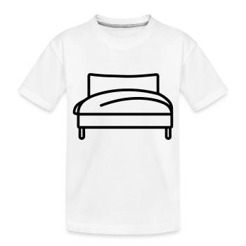 lit - T-shirt bio Premium Enfant - blanc - Devant