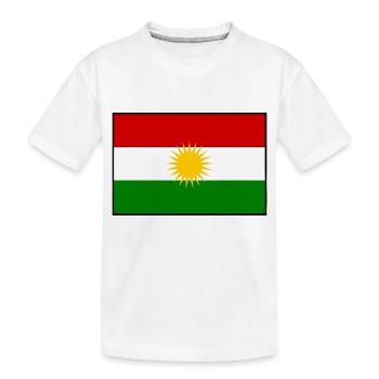 Kurdistan - T-shirt bio Premium Enfant - blanc - Devant