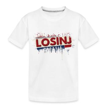 croatia hrvatska croatia hrv hr travel tourism - Kids' Premium Organic T-Shirt - white - Front