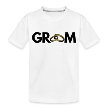 MARIÉ - T-shirt bio Premium Enfant - blanc - Devant