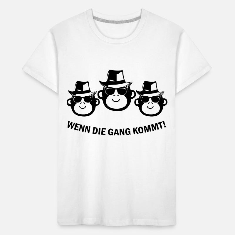 Monkey Gang Kids' Premium Organic T-Shirt