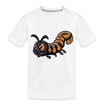 Mille-pattes - T-shirt bio Premium Enfant - blanc - Devant