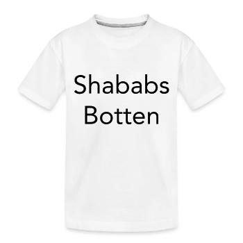 Shababs Botten - Kids' Premium Organic T-Shirt - white - Front
