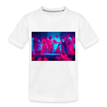 school of athen - Kinder Premium Bio T-Shirt - Weiß - Vorne