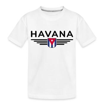 Havanna Style – Perfekt für Fans - Kinder Premium Bio T-Shirt - Weiß - Vorne