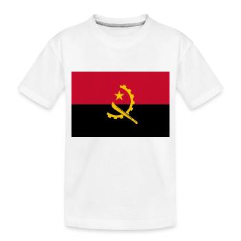Angola - T-shirt bio Premium Enfant - blanc - Devant