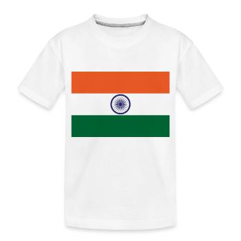 Inde - T-shirt bio Premium Enfant - blanc - Devant