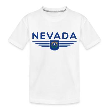 T-shirt Nevada Fan – Parfait pour les fans ! - T-shirt bio Premium Enfant - blanc - Devant