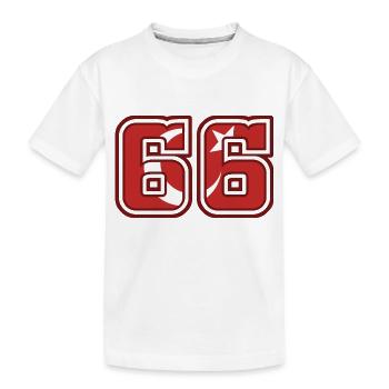 Yang - Kids' Premium Organic T-Shirt - white - Front