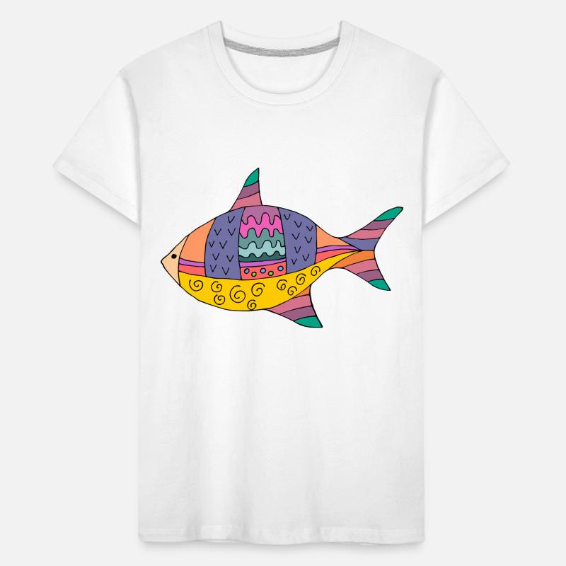 Poisson T-shirt bio Premium Enfant