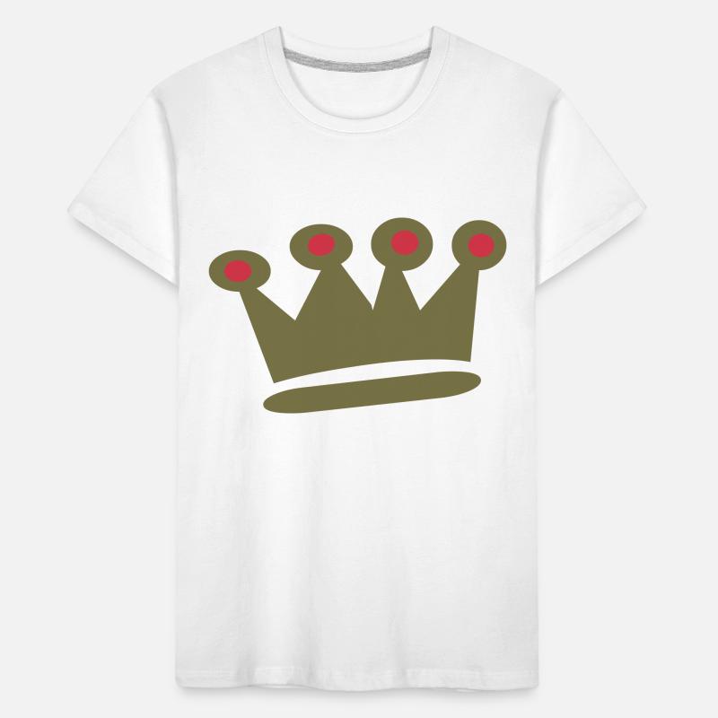 Ruby Crown Kids' Premium Organic T-Shirt