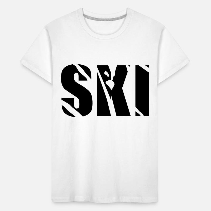 ski Kids' Premium Organic T-Shirt