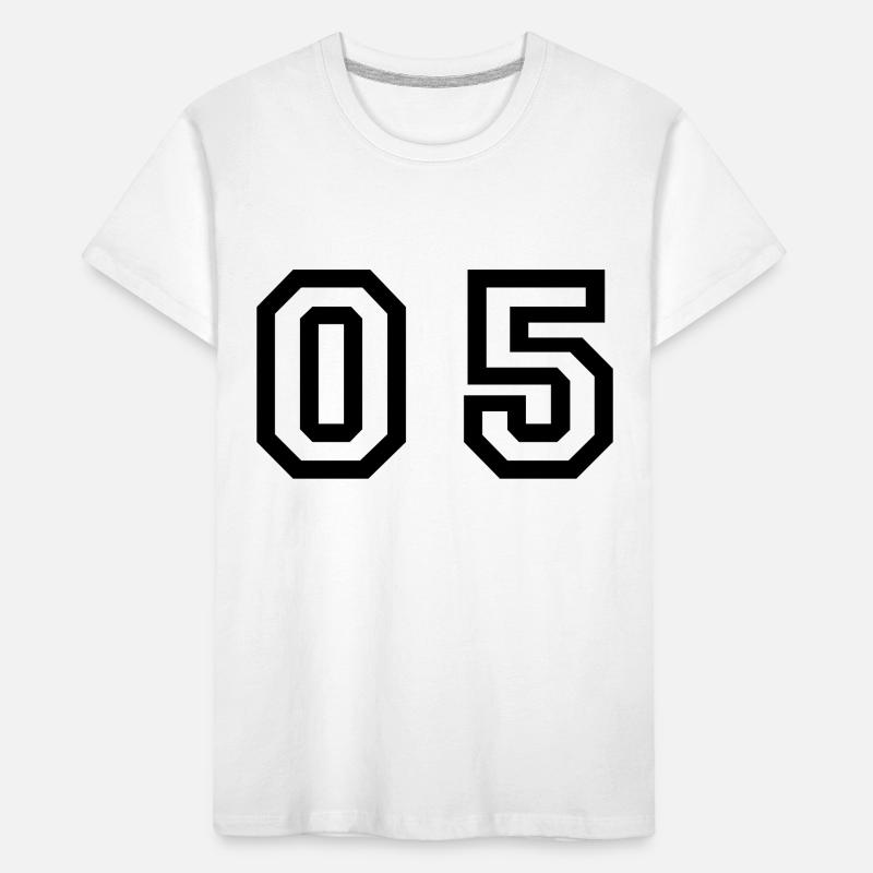 nombre - 05 - zéro cinq T-shirt bio Premium Enfant