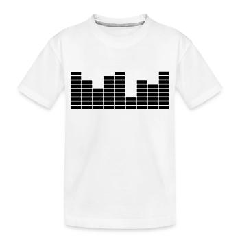 equalizer - Kinder Premium Bio T-Shirt - Weiß - Vorne