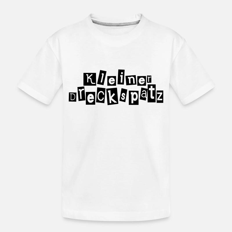 Kleiner Dreckspatz - Kinder Premium Bio T-Shirt - Weiß