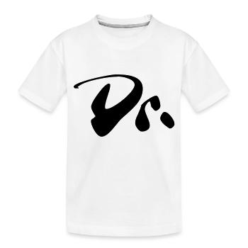 Dr - Kinder Premium Bio T-Shirt - Weiß - Vorne