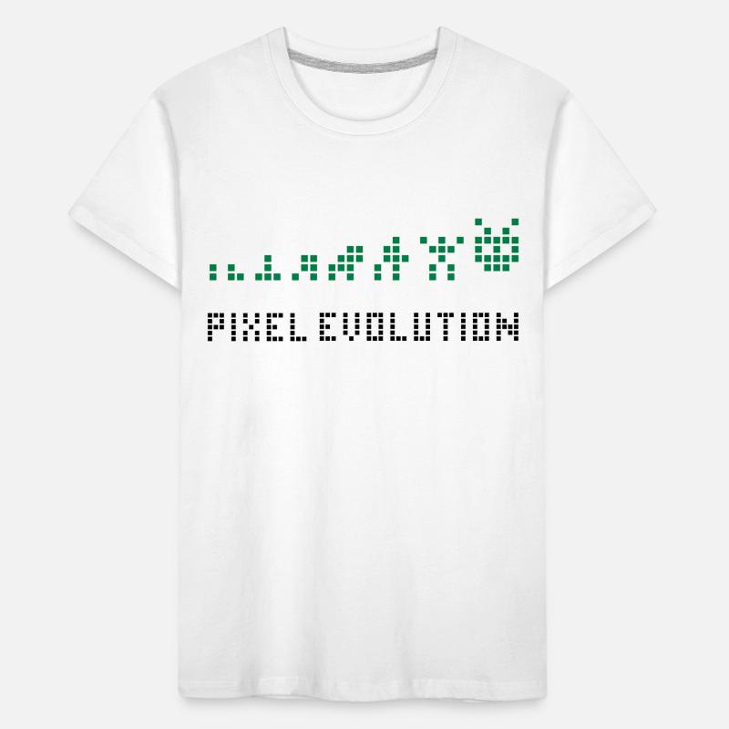 Pixel Evolution Kinder Premium Bio T-Shirt