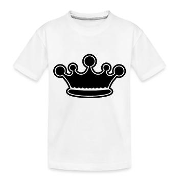 Crown - T-shirt bio Premium Enfant - blanc - Devant