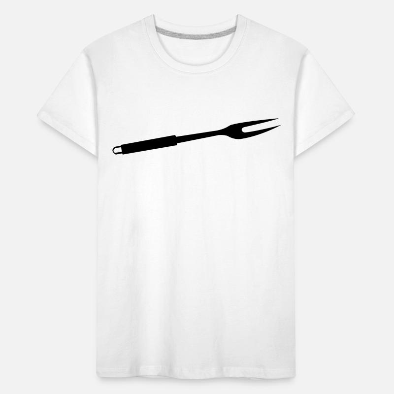 GRILL FORK Grill Tools Kids' Premium Organic T-Shirt