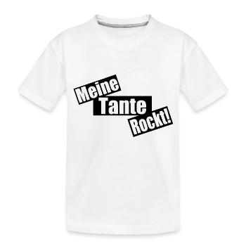 mes roches de tante - T-shirt bio Premium Enfant - blanc - Devant