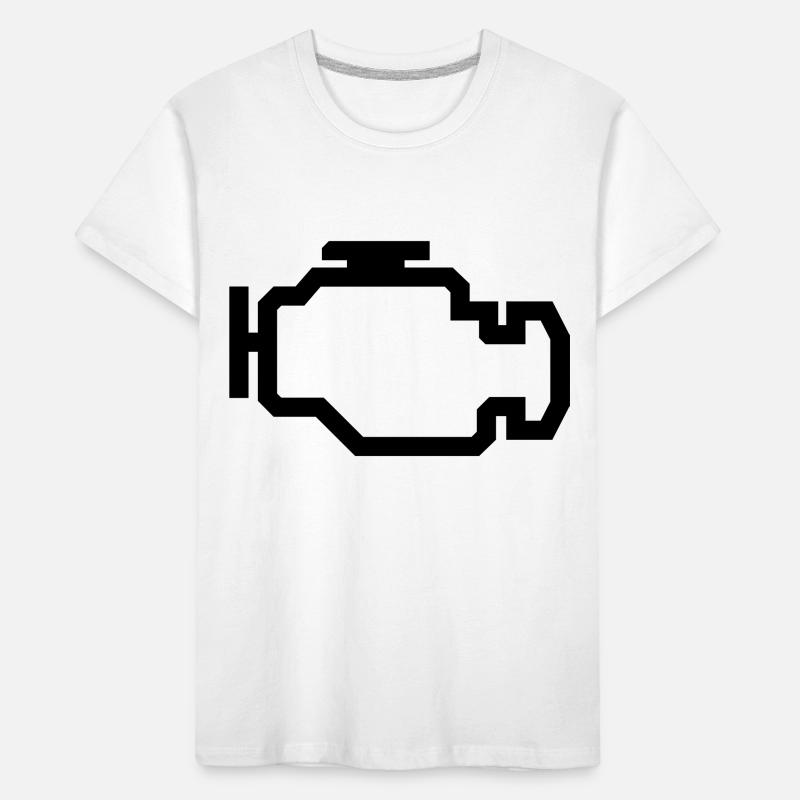 Check Engine Light Kids' Premium Organic T-Shirt