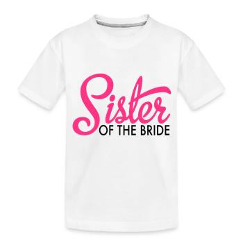 jeune mariée - T-shirt bio Premium Enfant - blanc - Devant