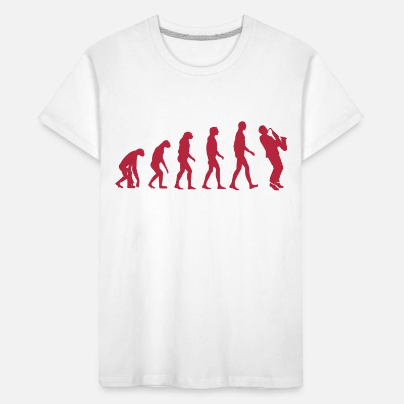 saxophone evolution Kinder Premium Bio T-Shirt