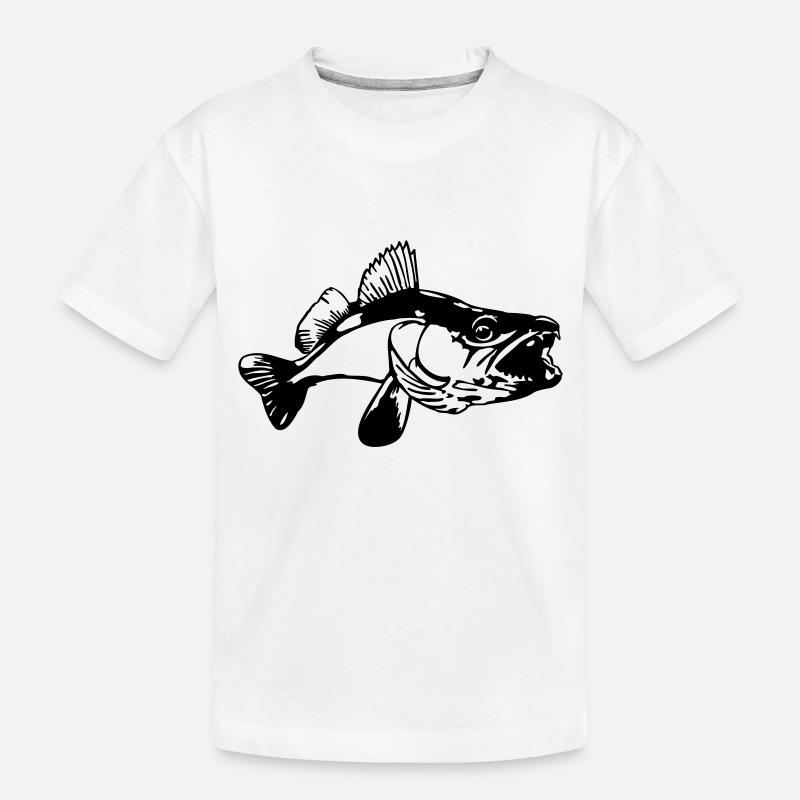 Zander bouche - T-shirt bio Premium Enfant - blanc