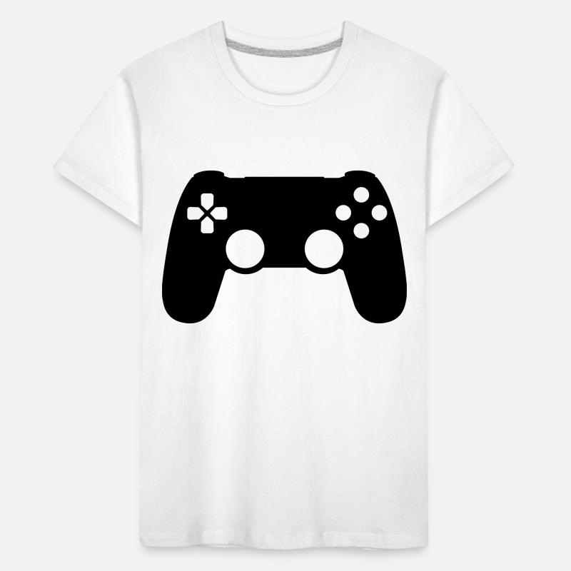Gamepad Controller Kids' Premium Organic T-Shirt