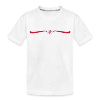 Jour de Noël - T-shirt bio Premium Enfant - blanc - Devant