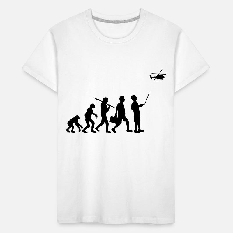 Evolution remote controlled model helicopter Kids' Premium Organic T-Shirt