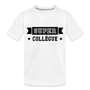 Collègue / Bureau / Travail / Collegue Entreprise - T-shirt bio Premium Enfant - blanc - Devant
