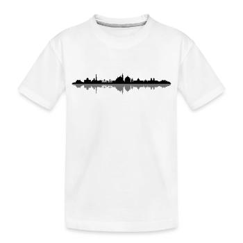 Skyline - Potsdam - Kinder Premium Bio T-Shirt - Weiß - Vorne
