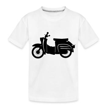 Fahrzeug - Schwalbe - Kinder Premium Bio T-Shirt - Weiß - Vorne