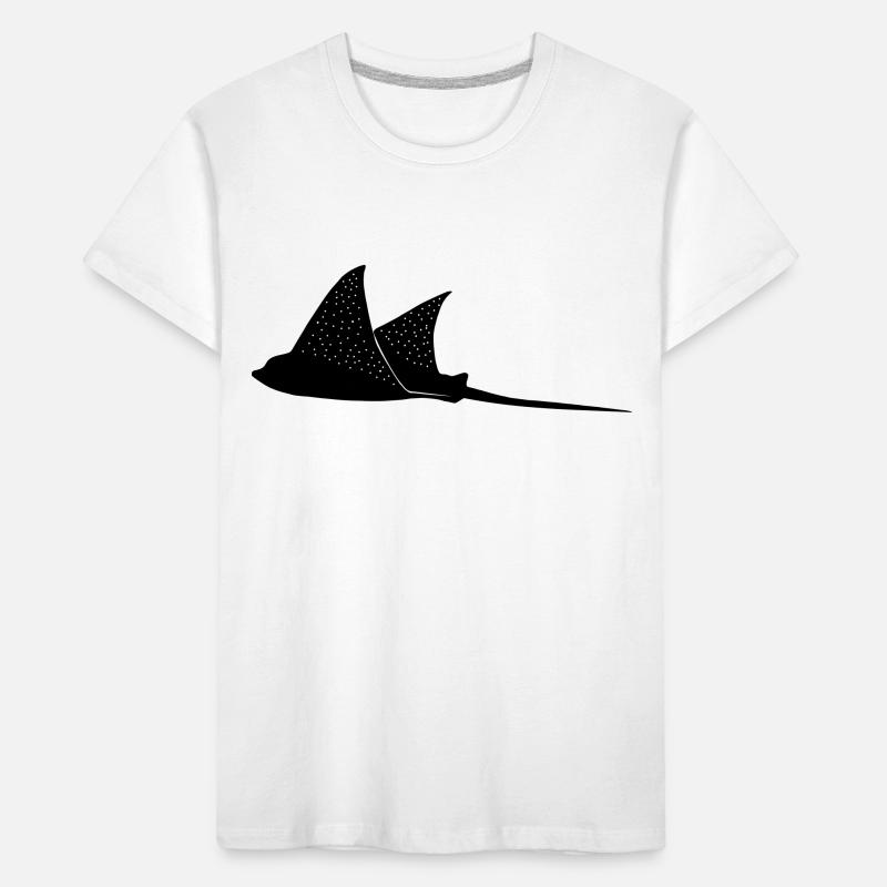 Adlerrochen im Modus Flug Kinder Premium Bio T-Shirt