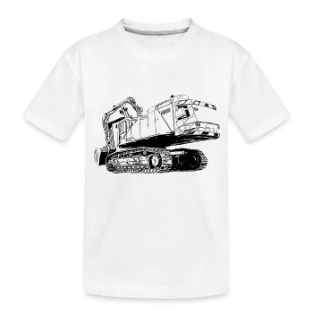 Pelles - T-shirt bio Premium Enfant - blanc - Devant