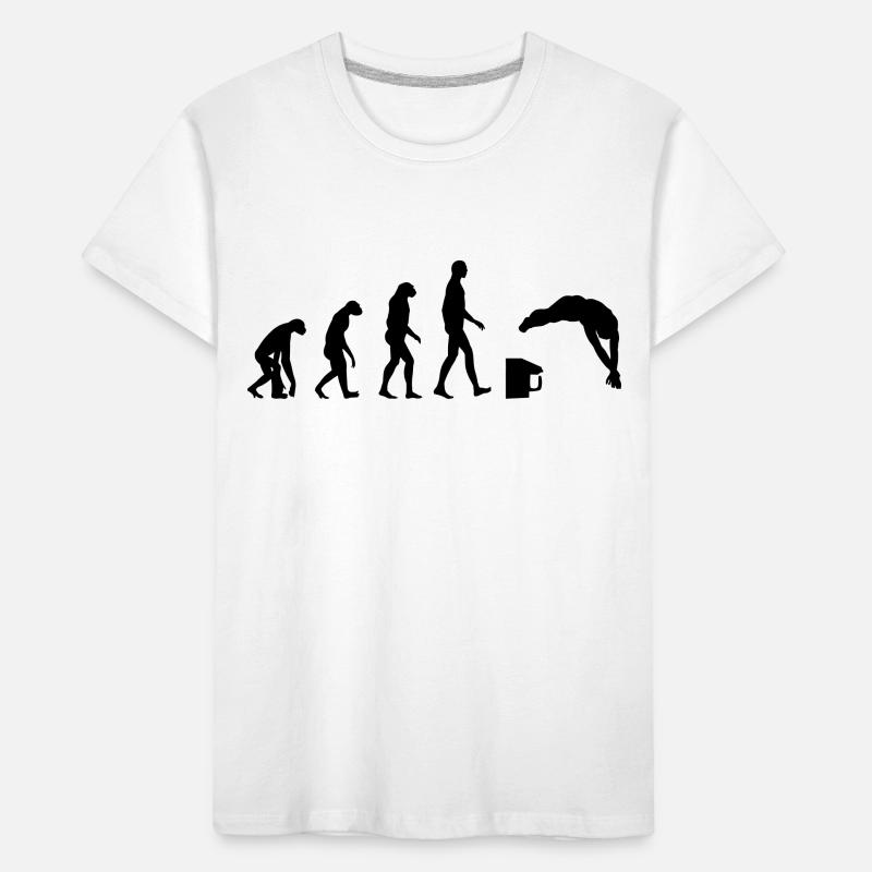 Evolution / Natation T-shirt bio Premium Enfant