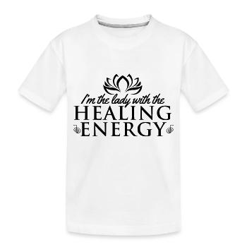 Reiki Master - Kids' Premium Organic T-Shirt - white - Front