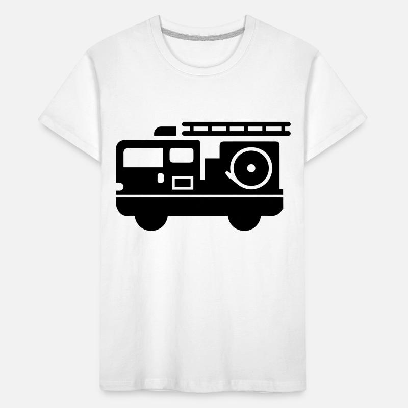 Fire engine Kids' Premium Organic T-Shirt
