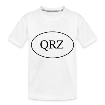 QRZ ham radio question radio amateur radio - T-shirt bio Premium Enfant - blanc - Devant